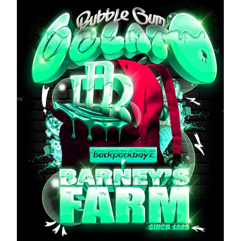 BUBBLEGUM GELATO · Barneys Farm · semillas de marihuana · Fem